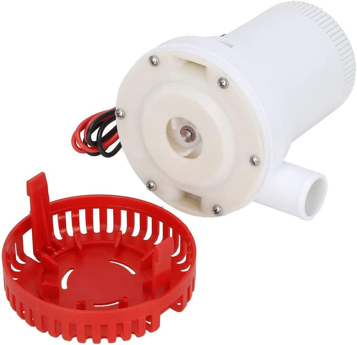 ZONADAH 12-V-Tauch-Bilgenwasserpumpe, 2000 GPH, 29 mm, elektrisches Pumpen von Süss- oder Meerwasser