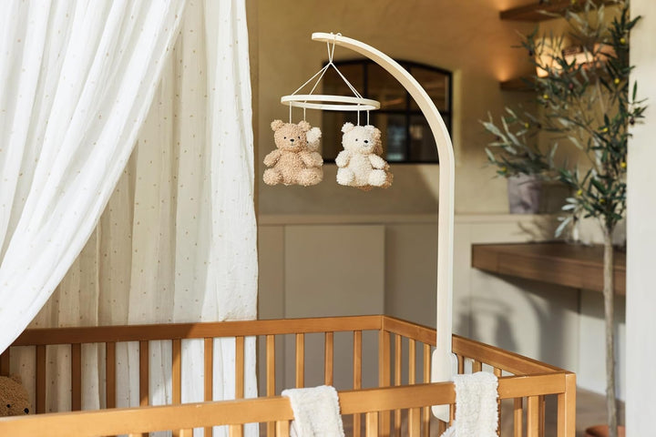 Jollein Mobile Halter – Holz – Universeller Halter für Babymobile – Für Laufgitter & Babybett – Stil
