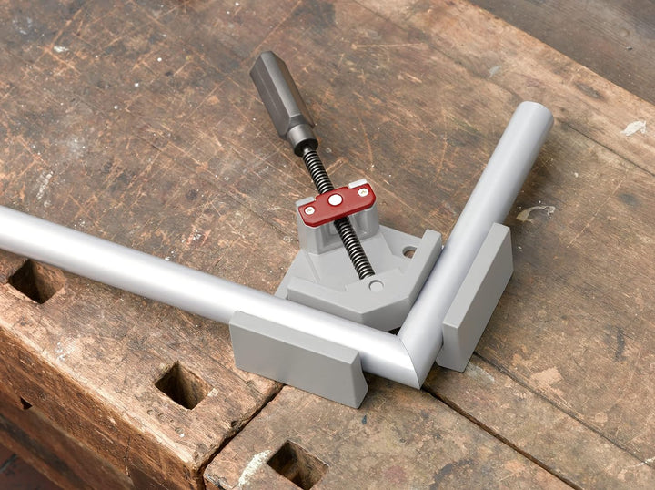 kwb 9833-00 Winkel-Spanner für rechte Winkel 90°, Spannweite 68 mm, Backenhöhe 35 mm, drehbare Spind