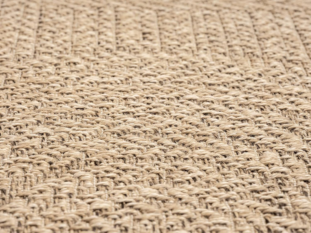 Mia´s Teppiche Soil - wetterfester In- und Outdoor Teppich im Natürlichem Jute-Look, wetterfest, gee