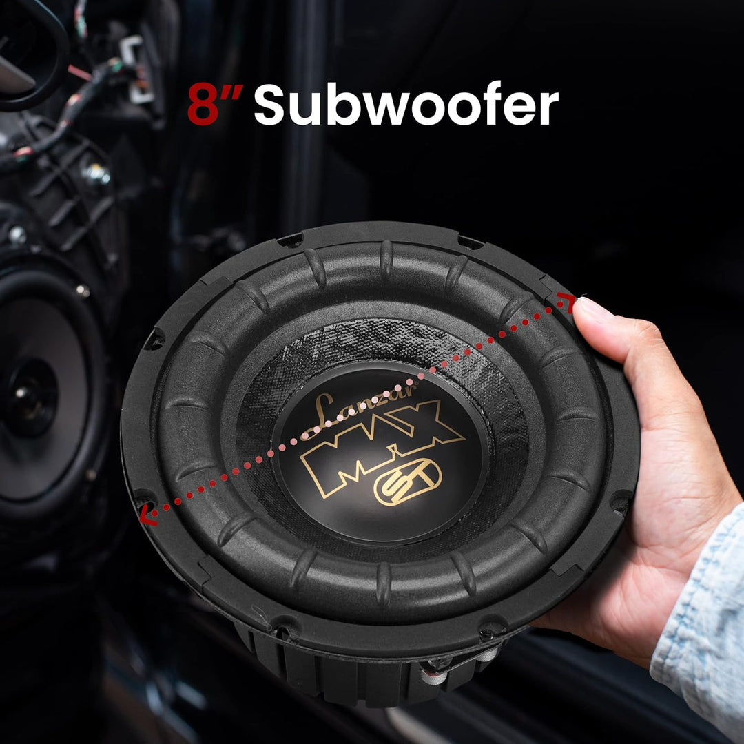 Lanzar MAX8 Subwoofer-Treiber 20.32 cm 600 W