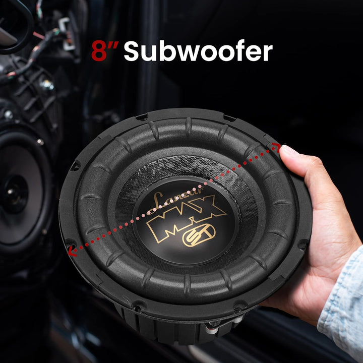 Lanzar MAX8 Subwoofer-Treiber 20.32 cm 600 W