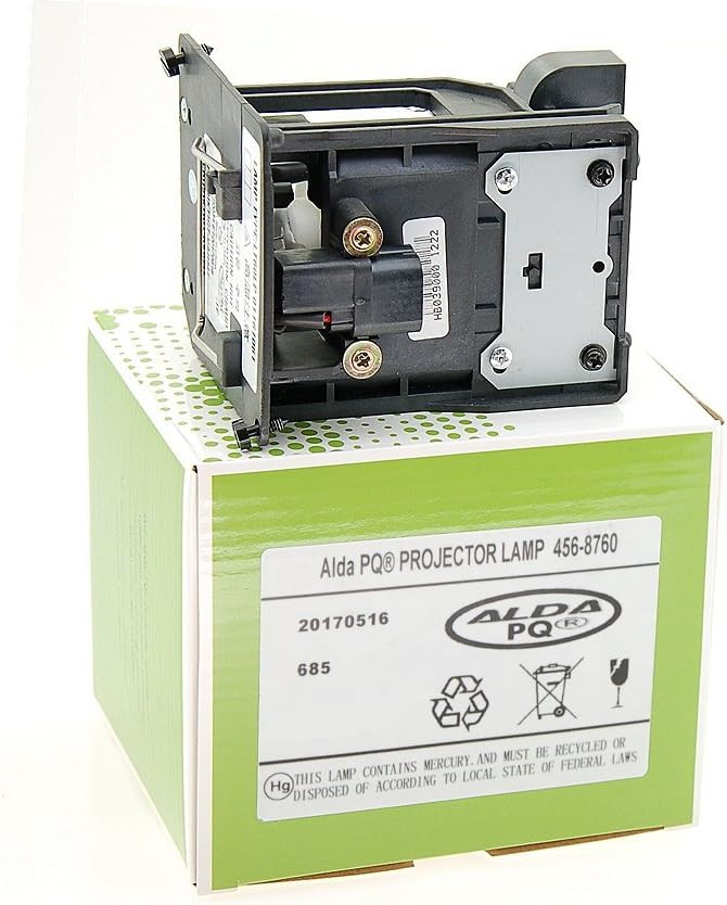 Alda PQ-Premium, Beamerlampe/Ersatzlampe kompatibel mit LT60LPK, 50023919, 456-8760 für DUKANE IMAGE