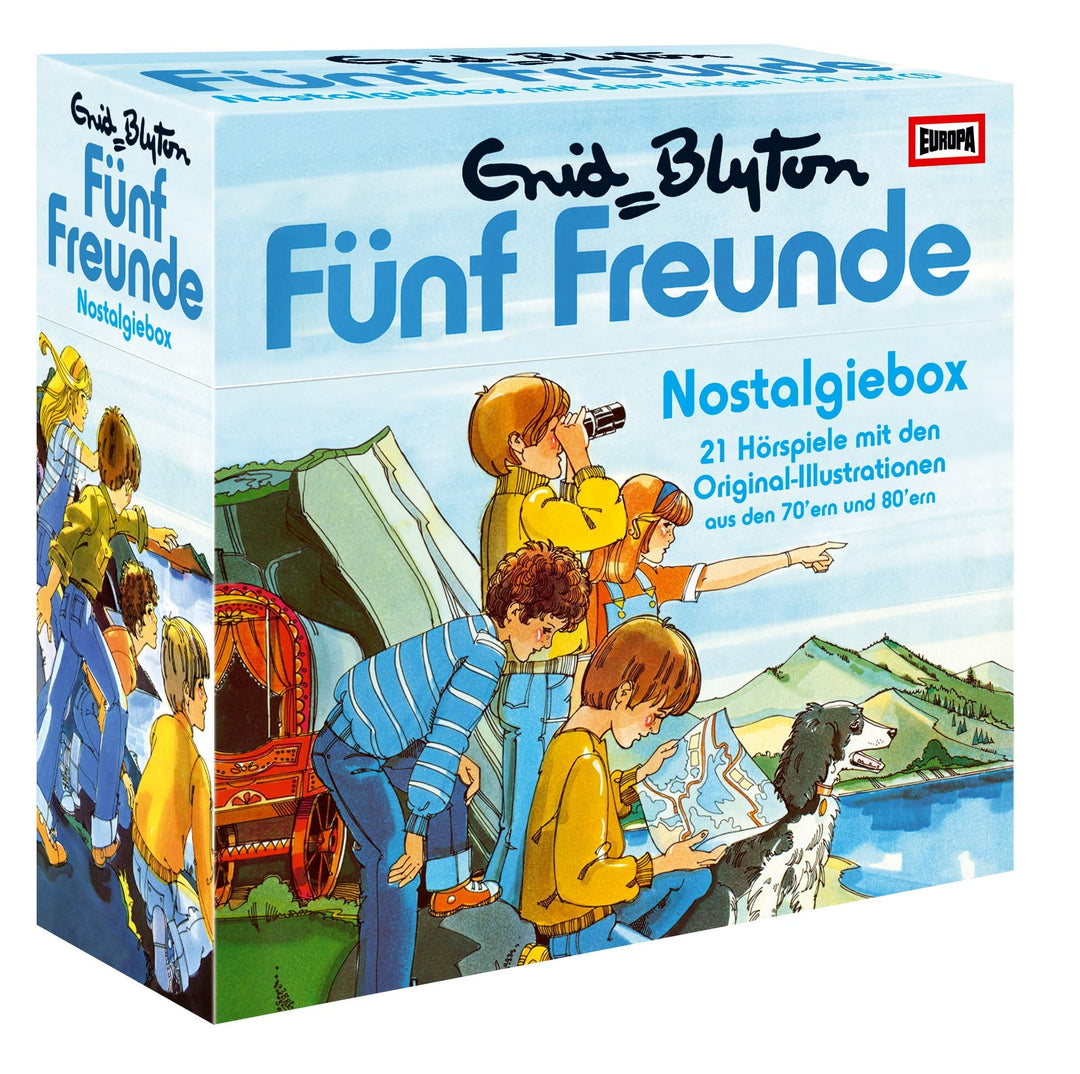Nostalgiebox (21 Hörspiele mit den Original-Illustrationen aus den 70´ern & 80 ´ern), Audio-CD