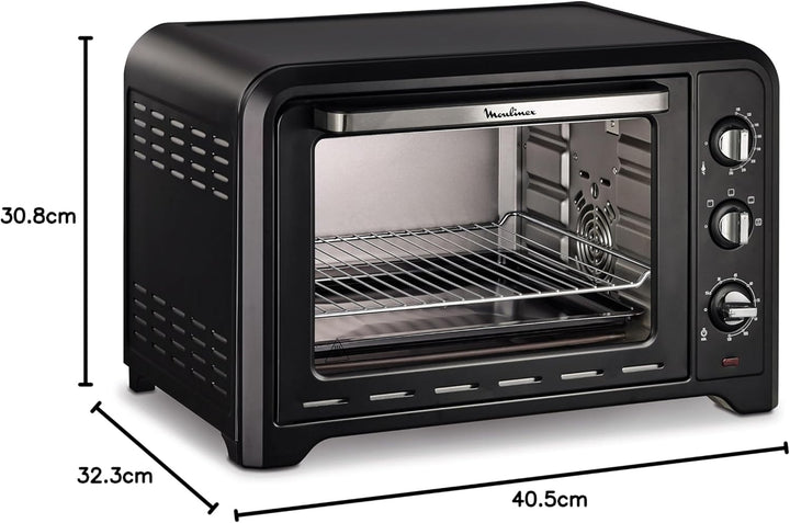 Moulinex Optimo OX484810 - 39 L Konvektionsofen, 6 Kochmodi mit Thermostat bis 240º und Timer bis 12