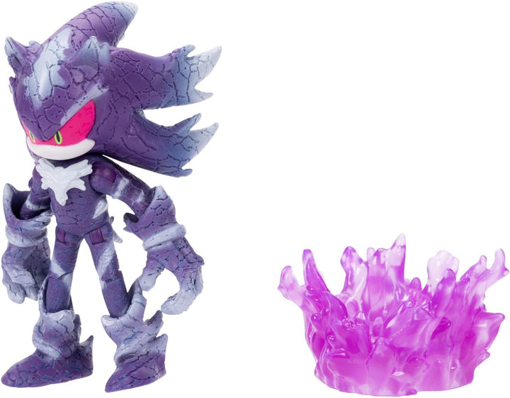 Sonic the Hedgehog Mephiles the Dark Actionfigur mit lila Nebel-Basiszubehör, 10,2 cm, ab 3 Jahren (