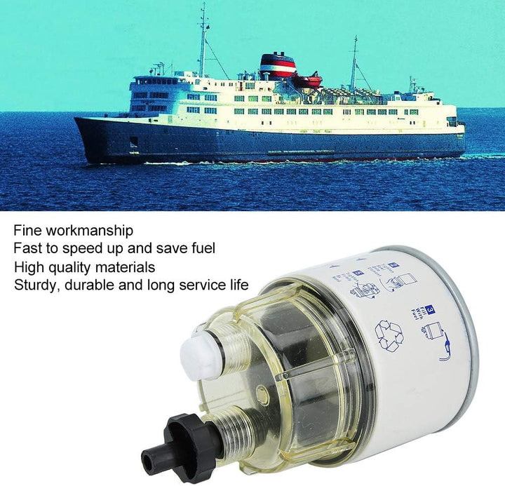 Kraftstofffilter, R12T Universal Boat Marine Yacht Kraftstoff-Wasserabscheiderfilter
