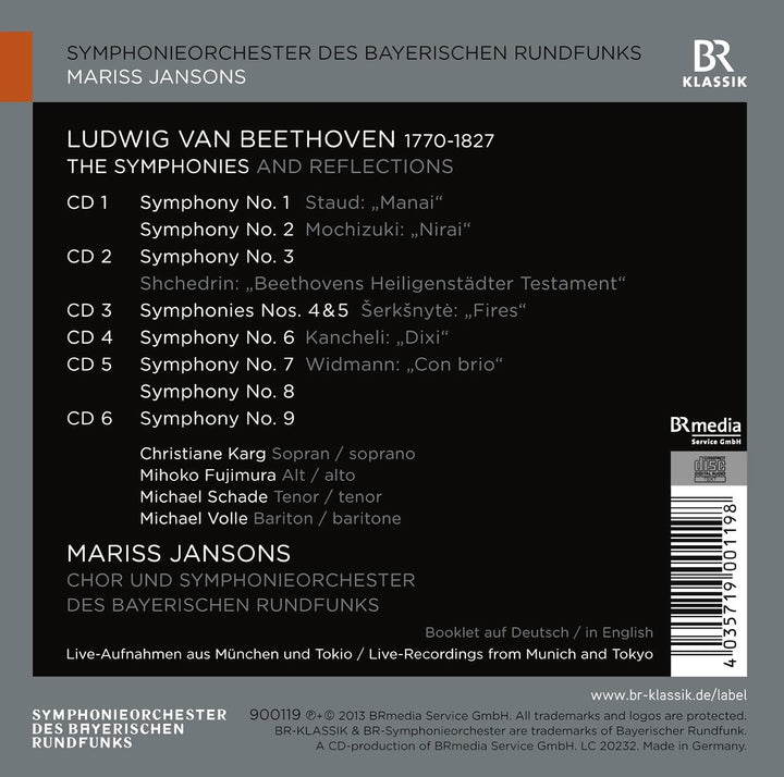 Beethoven: Die Symphonien / Reflections, Audio-CD