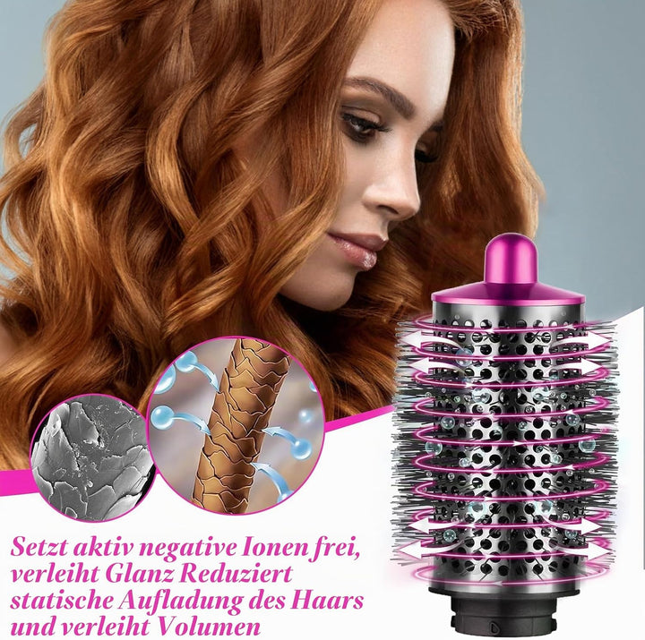 Verbesserte grosse,runde Volumenbürste für Dyso Airwrap HS01/HS05 Aufsätze,Volumenaufsatzbürste für