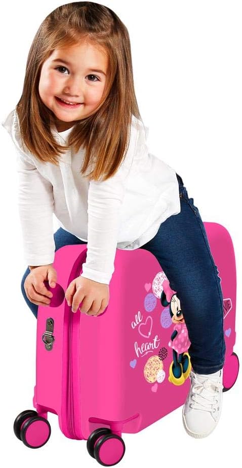 Disney (DIYL9) Love Minnie Infantil, Pink (Rosa) Fuchsia Kinderkoffer, Fuchsia Kinderkoffer