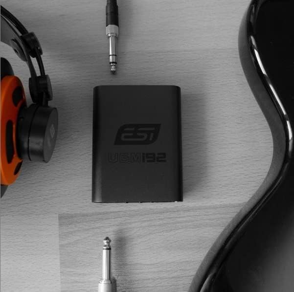 ESI UGM192 | Kompakte 24-bit / 192 kHz USB-Audiolösung für Gitarren- und Mikrofonsignale