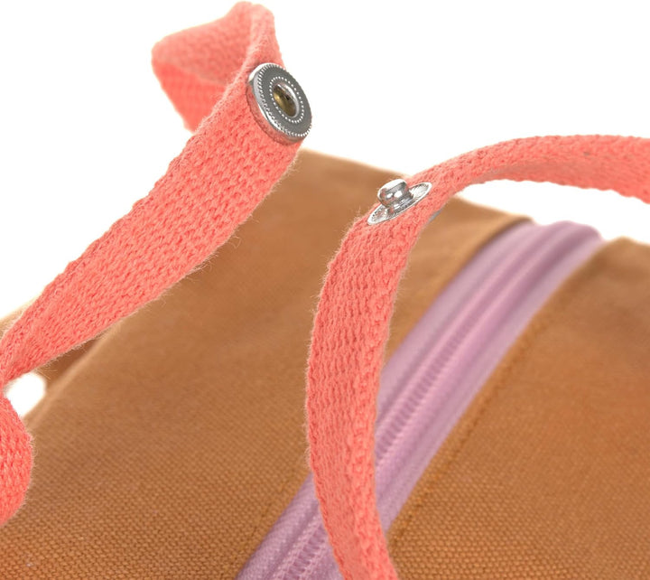 LÄSSIG Kindergartenrucksack Mini Square 7L Little One &amp; Me Caramel, Caramel