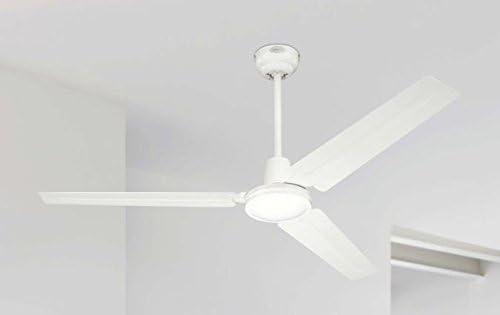 Westinghouse Lighting Deckenventilator Industrial weiss 7226840 142 cm Durchmesser Weiss Single, Wei