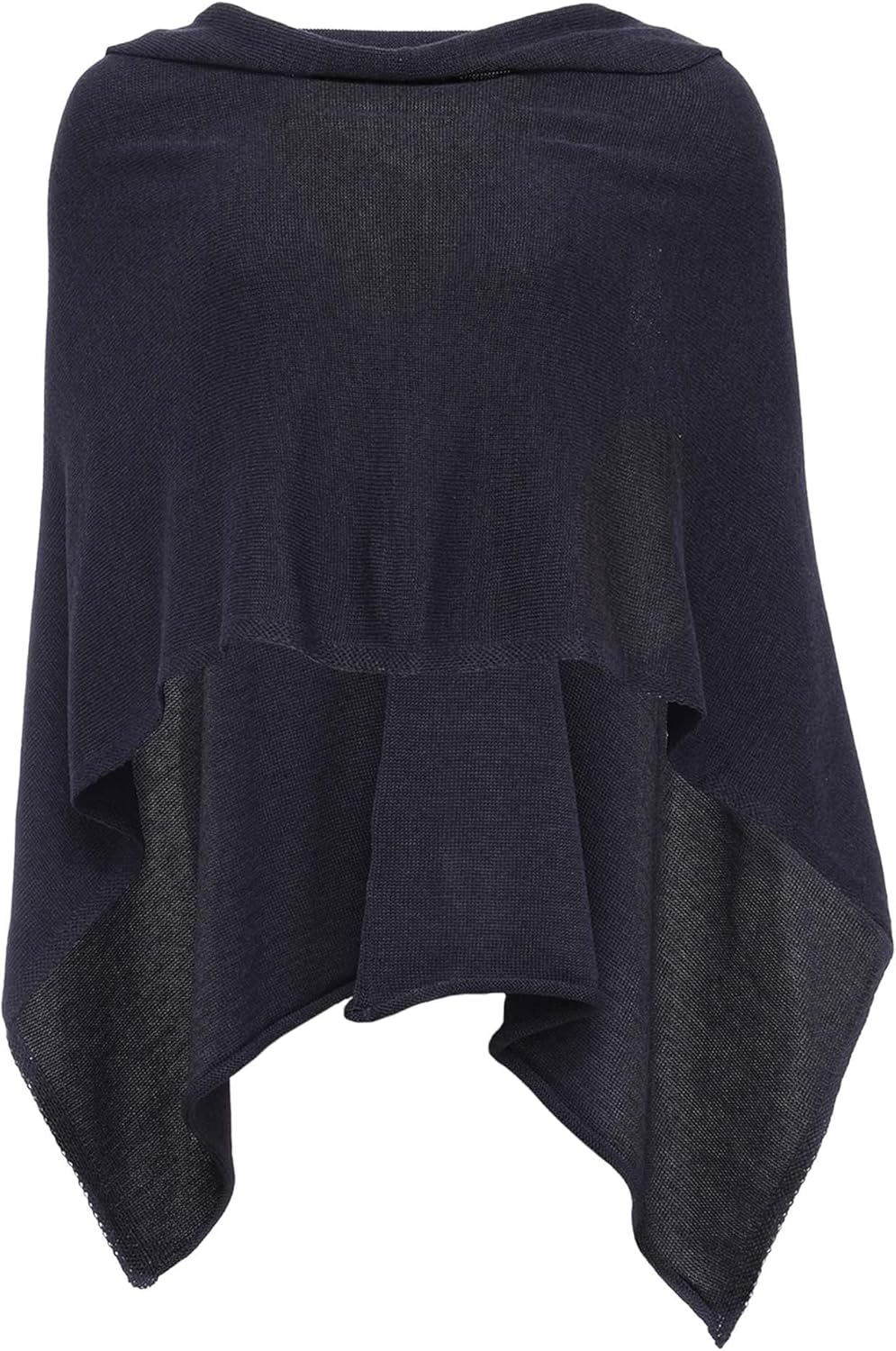 "Cashmere Dreams Poncho-Schal aus Baumwolle - Hochwertiges Cape für Damen - Umhängetuch und Tunika -