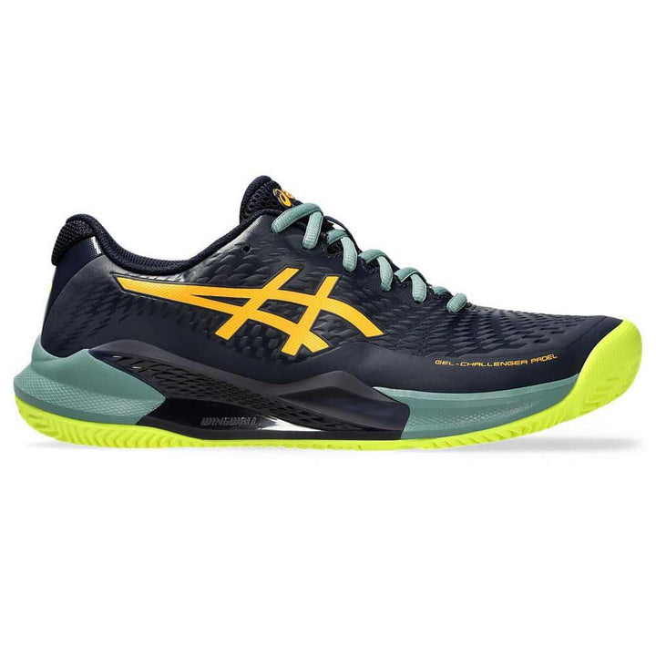ASICS Herren Gel-Challenger 14 Padel Sneaker 40.5 EU Midnight Stadium Orange, 40.5 EU Midnight Stadi