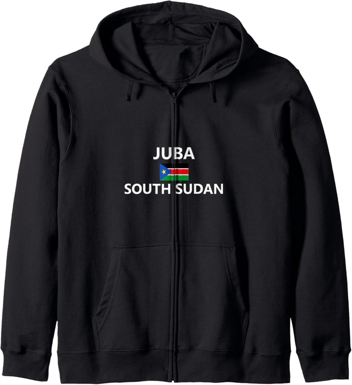 Juba South Sudan Flagge Land Flag Country Kapuzenjacke