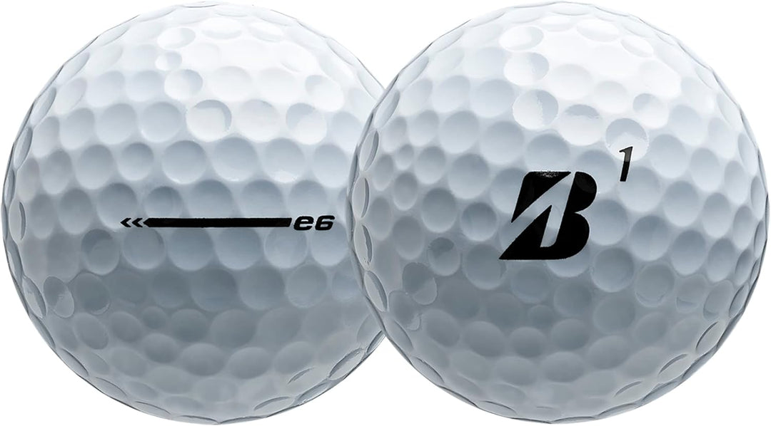 Bridgestone e6 Golfbälle (1 Dutzend) E6 Weiss Weiss, E6 Weiss Weiss