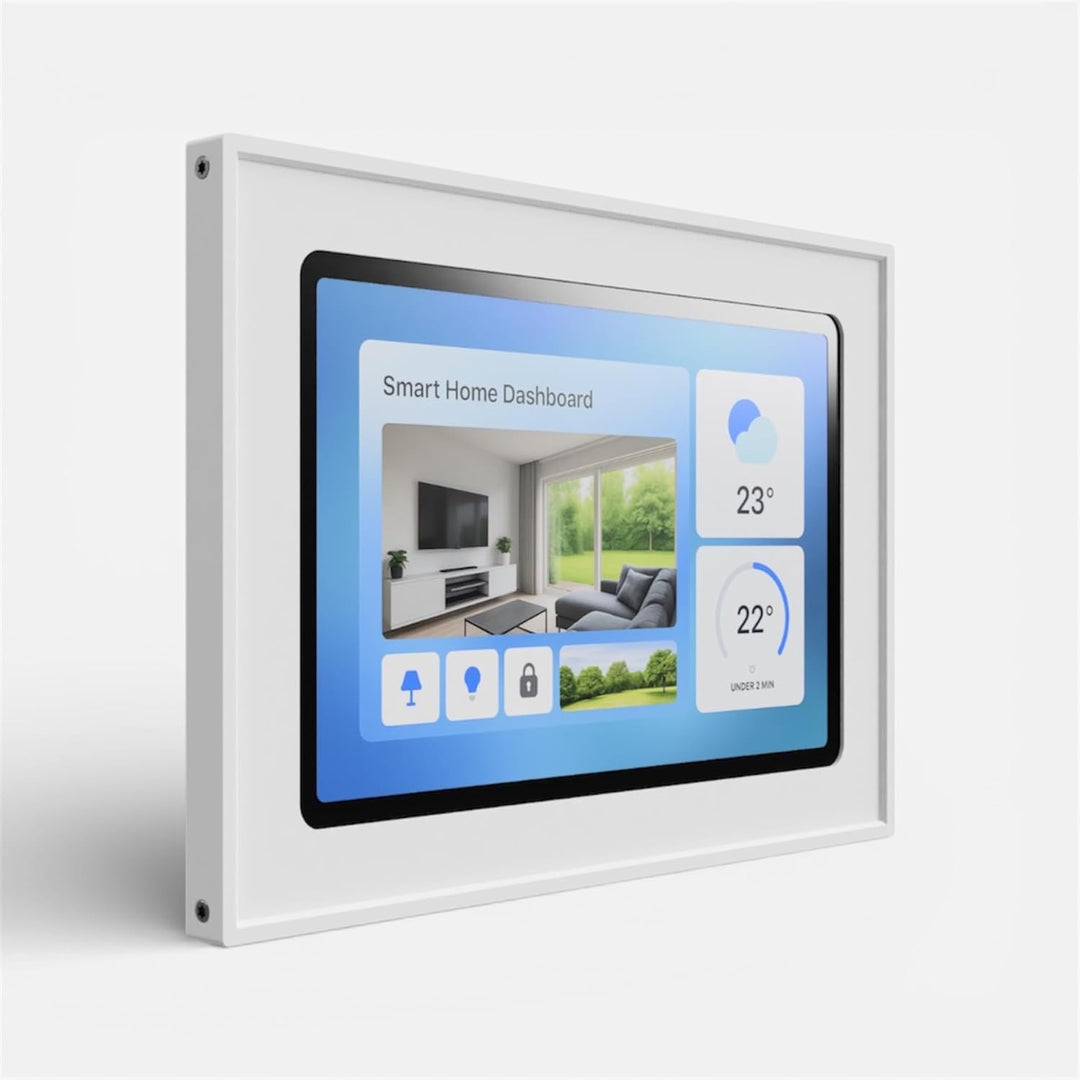 Tablet Wandhalterung für Samsung Galaxy Tab A9 / A11 (8,7 Zoll) - Passgenaue & Flache Bilderrahmen-O