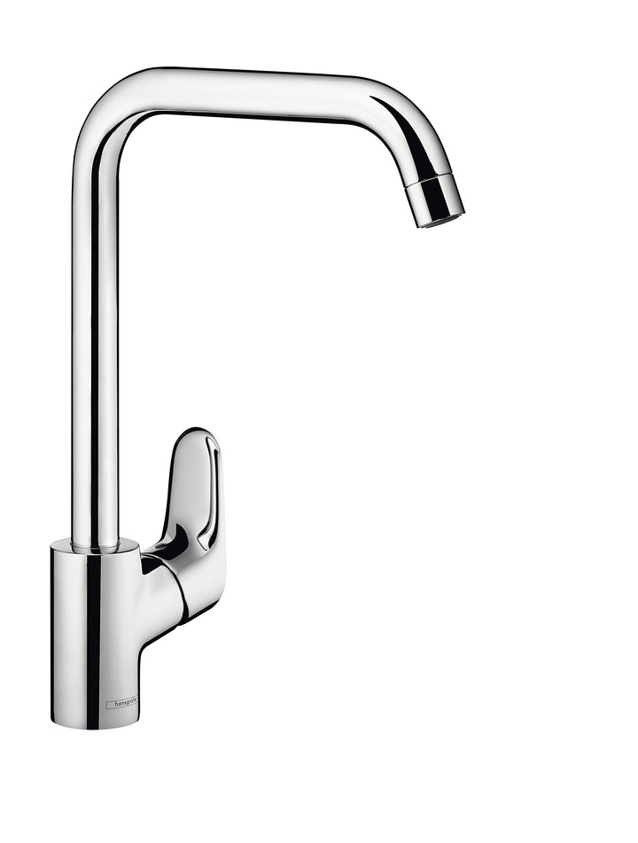 Hansgrohe Ecos L Mischbatterie für die Küche, chromfarben, Silber, Large