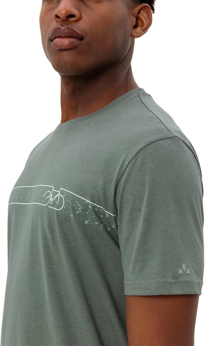 VAUDE Herren Men's Cyclist T-Shirt V T-Shirt S Agave, S Agave