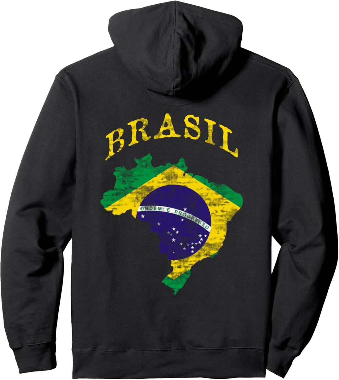 Bandeira do Brasilien Brasilien Brasilianisch Pullover Hoodie