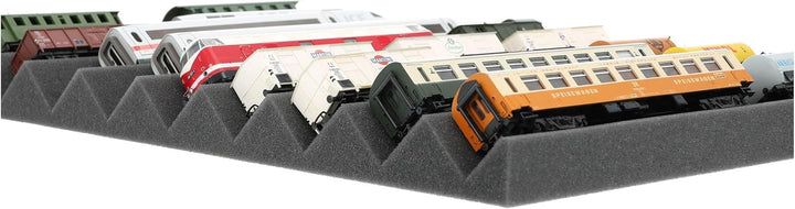 Feldherr EUMFJLA01 Zugliege - Spur H0-9 Fächer für Modelleisenbahn Loks, Waggons und Fahrzeuge, Anza