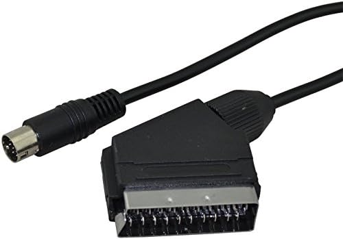 WICAREYO CHILDMORY 1,8 m RGB-Scart-AV-Kabel, Audio-Video-Anschluss für Genesis Megadrive 2