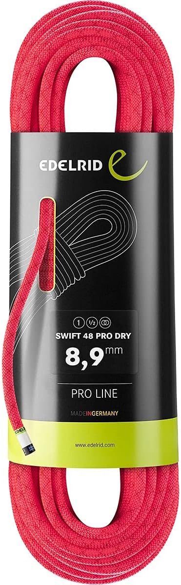 Edelrid Swift 48 Pro Dry Seil 8,9mm x 60m pink