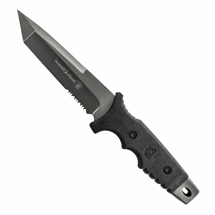 Smith & Wesson Unisex – Erwachsene Tantomesser Taschenmesser, schwarz, one Size