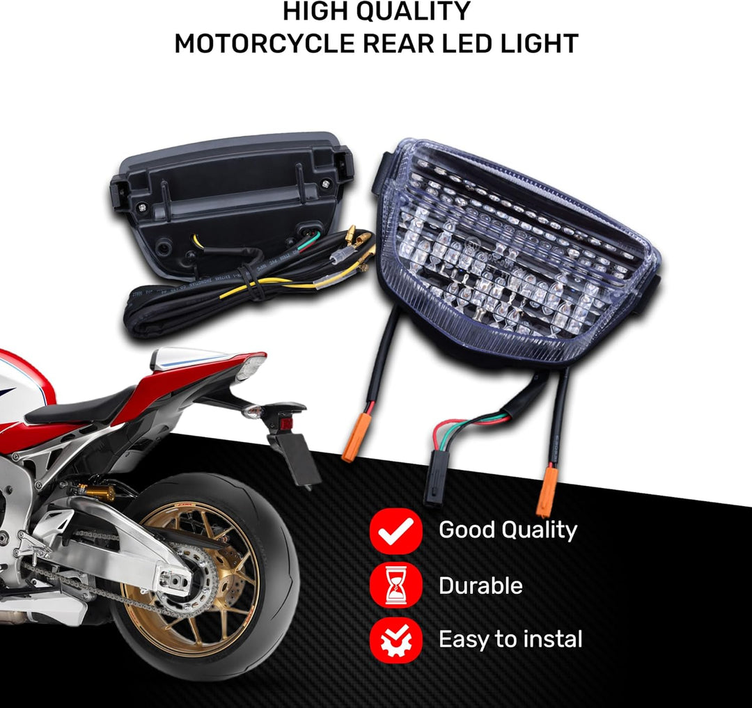 aVDB-moto LED Bremslicht/Rücklicht kompatibel mit HONDA CBR 1000 RR SC59 2012-2016 Plug & Play mit i