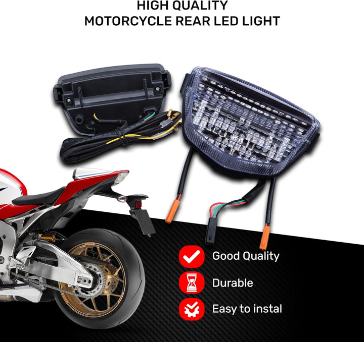 aVDB-moto LED Bremslicht/Rücklicht kompatibel mit HONDA CBR 1000 RR SC59 2012-2016 Plug & Play mit i