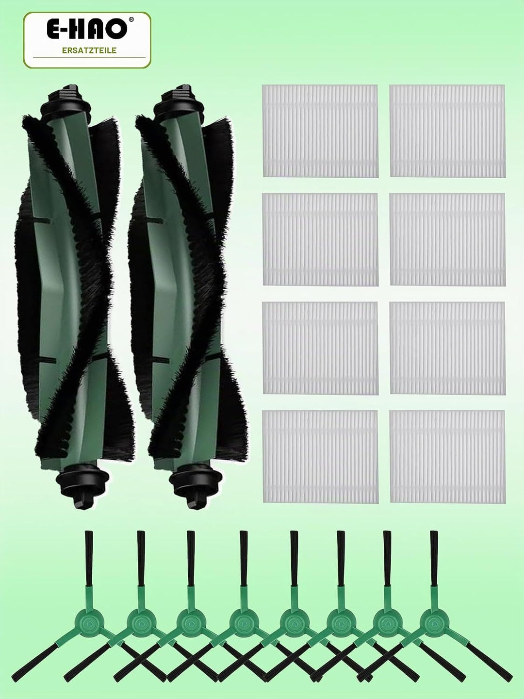 Ersatzteile für iRobot Roomba Essential/104/105/105x/Q0/Y0 Serie | Staubsauger Zubehörset für Q0120/