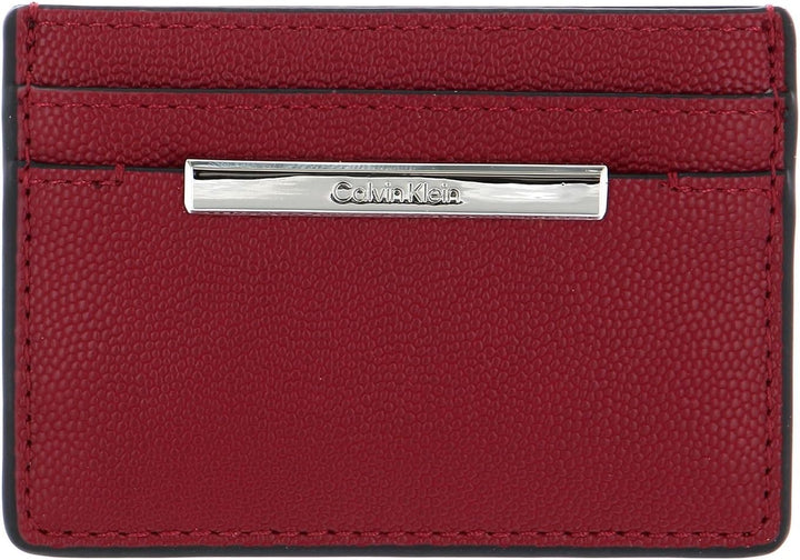 Calvin Klein Damen Sportswear Reisezubehör-Reisebrieftasche Einheitsgrösse Rot, Einheitsgrösse Rot