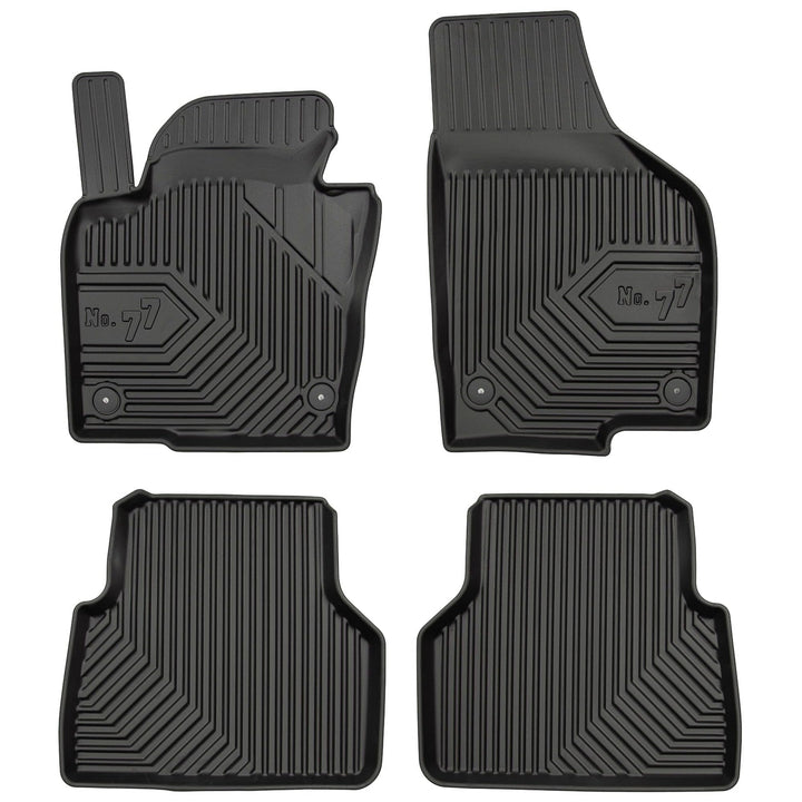 M MOTOS Gummimatten Auto Fussmatte passt für Volkswagen Tiguan I 2007-2016 Verbessern Sie Ihren Reis