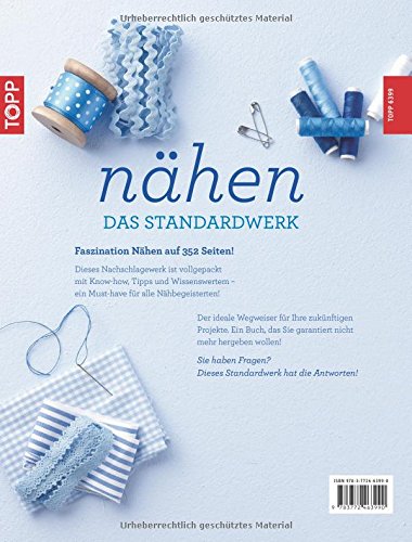 Nähen - Das Standardwerk: Mit vielen aktuellen Trend- und Spezialtechniken., Gebundenes Buch