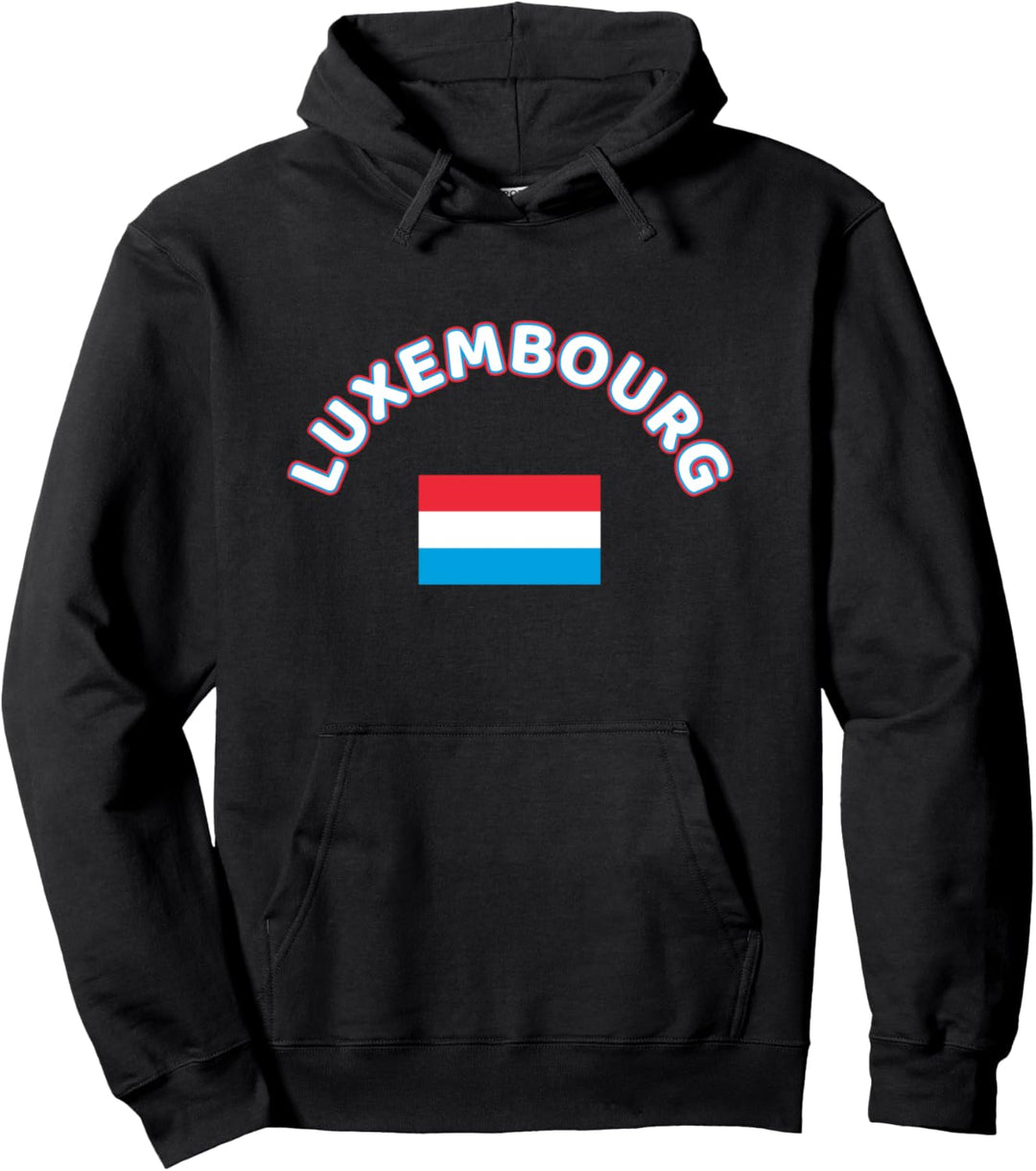 Luxemburg Flagge, Letzebuergesch Luxemburger, Luxembourg Pullover Hoodie