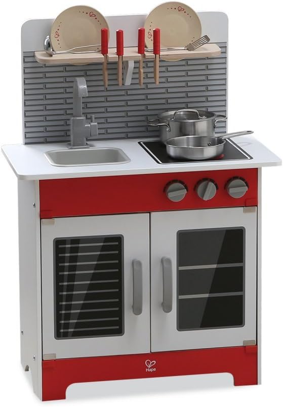 Hape E3144 Kleinkindspielzeug "Stadtcafé-Spielküche"