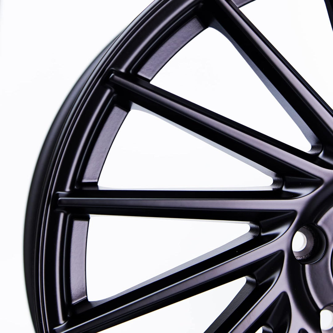 KESKIN KT17 MATT BLACK PAINTED 8x18 ET40 5.00x5x114 Hub Hole 72.60 mm - Alu felgen