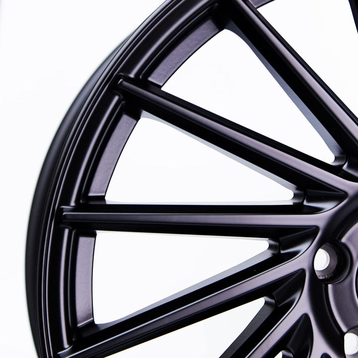KESKIN KT17 MATT BLACK PAINTED 8x18 ET40 5.00x5x114 Hub Hole 72.60 mm - Alu felgen