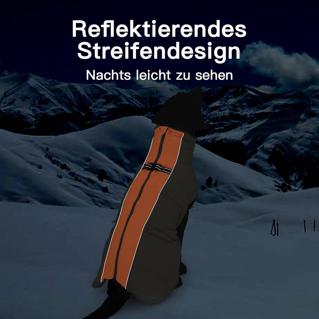 Hundemantel Winter, Warm Hundemantel Fleece, Ärmellose Hundejacke Grosse Hunde, Hundebekleidung Outf