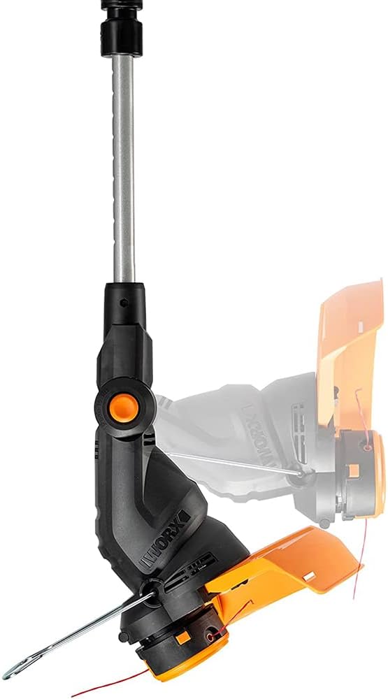 WORX WG119E Rasentrimmer 550W – Rasen Schneider mit 2-in-1 Funktion: Trimmen & Kantenschneiden – Ink