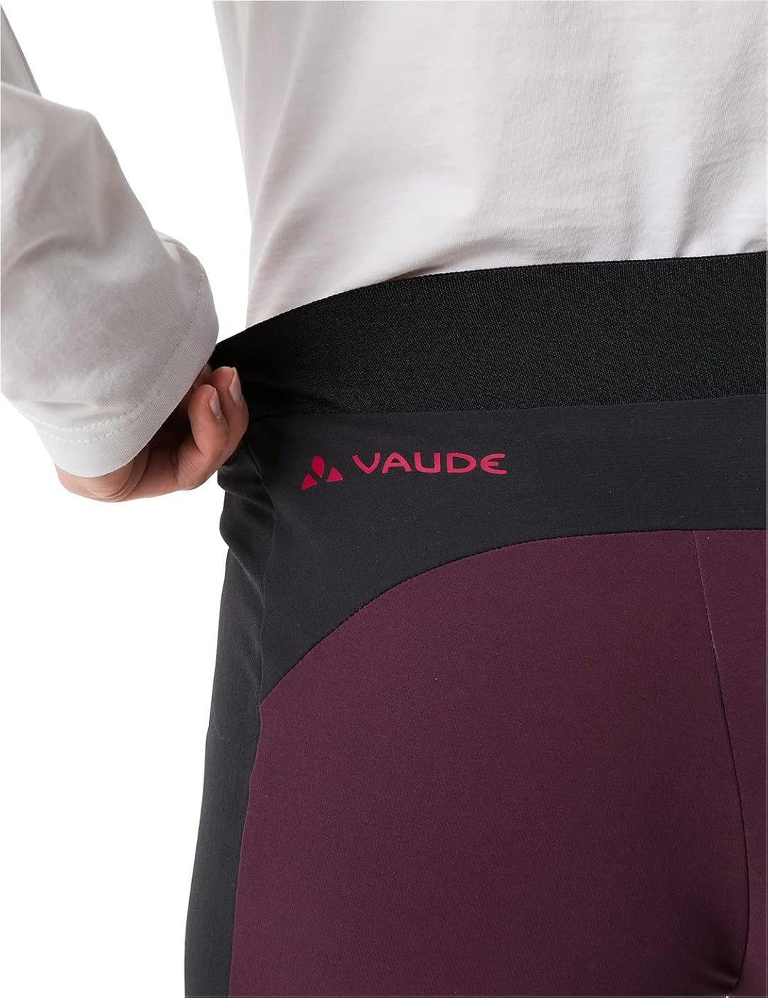 VAUDE Damen Hose Women's Elope Slim Fit Pants 34 Cassis, 34 Cassis