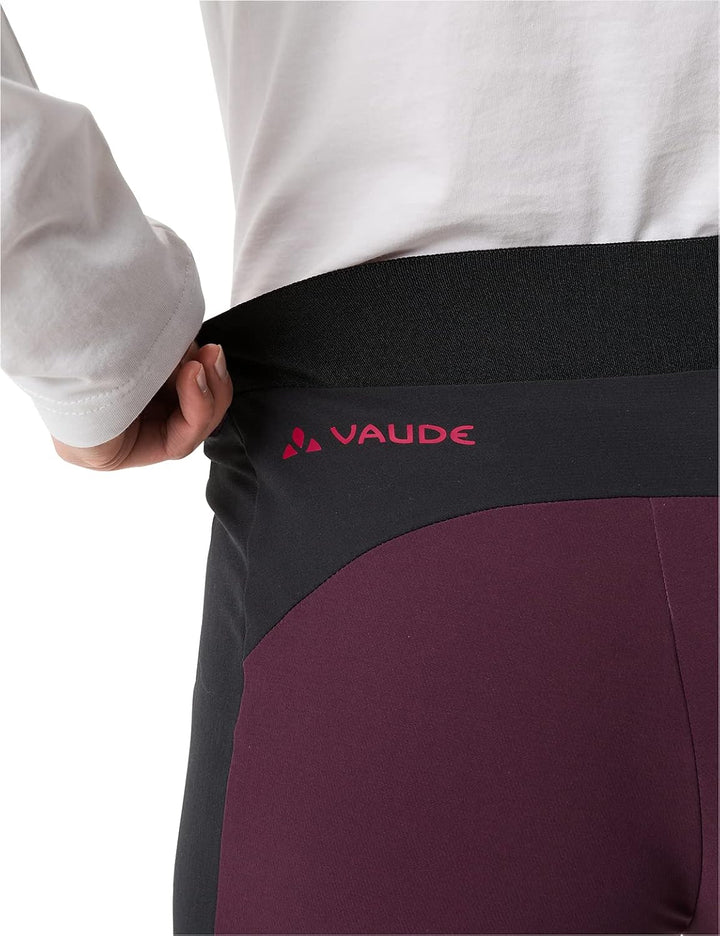 VAUDE Damen Hose Women's Elope Slim Fit Pants 34 Cassis, 34 Cassis