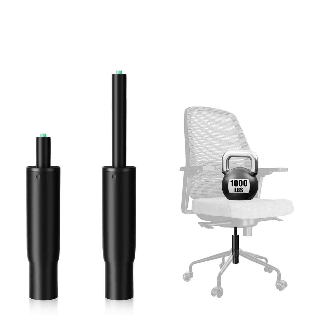 Mastery Mart 178mm-279mm Gasdruckfeder für Bürostuhl, Gasfeder mit 100mm einstellbarem Hub, bis 450k