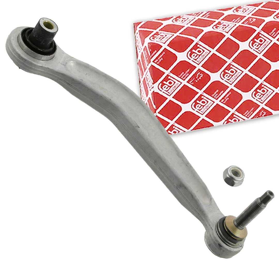 febi bilstein 12582 Querlenker mit Lager, Gelenk und Sicherungsmutter , 1 Stück Hinterachse oben, re