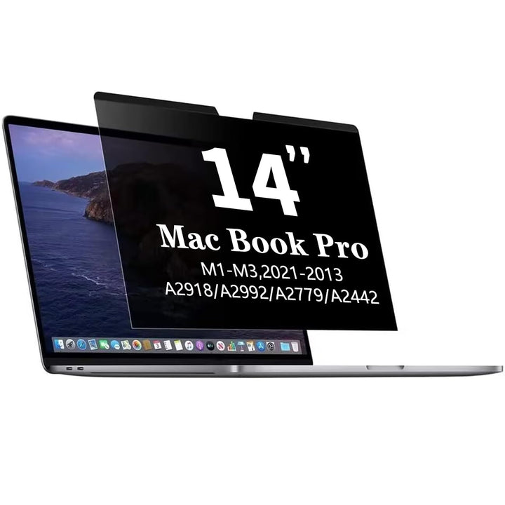 Pozlle Magnetischer Blickschutzfilter für MacBook Pro 14 Zoll (2021-2023 M1/M2,A2442/A2779), Anti-Sp