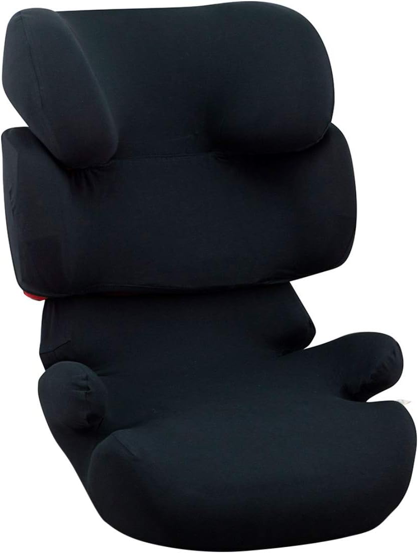JYOKO KIDS Bezug für Autositz Kompatibel mit Cybex Solution Fix (Black Series), Black Series