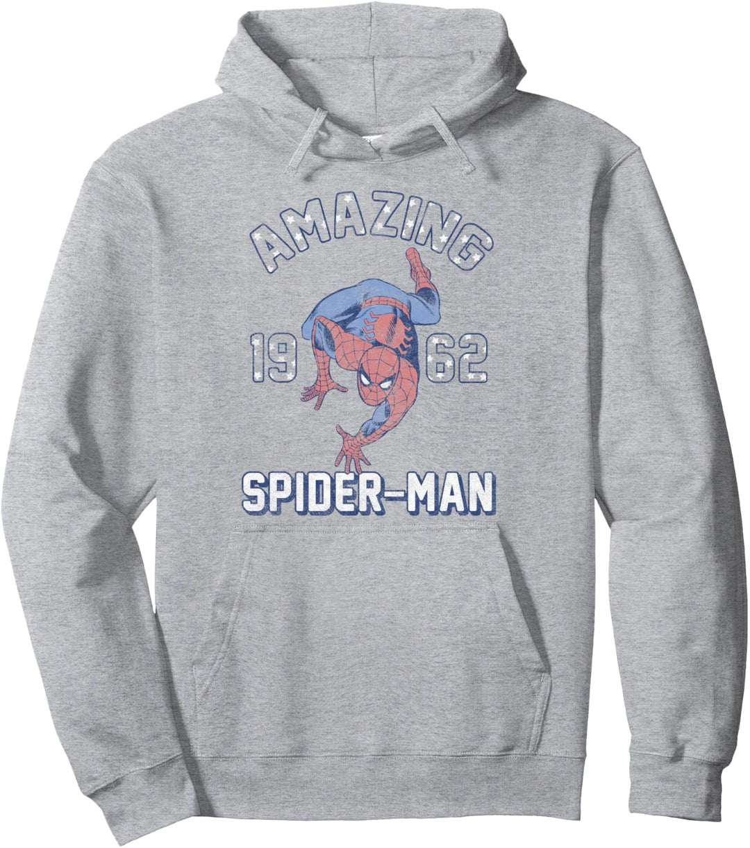 Marvel Spider-Man Amazing Stars Vintage Pullover Hoodie