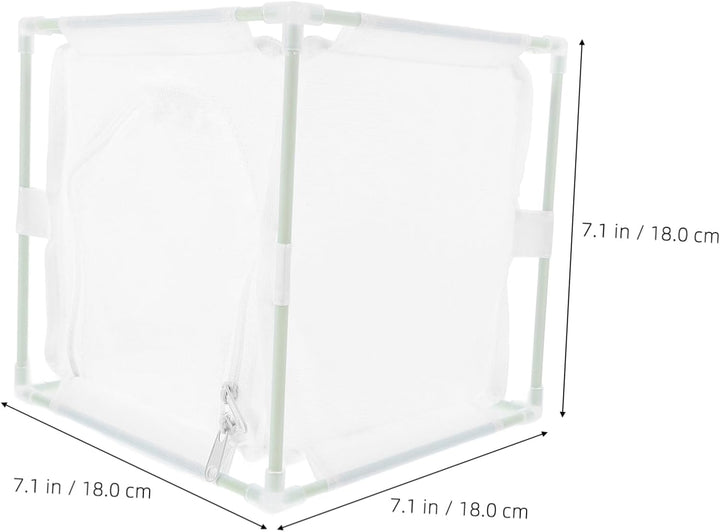 Happyyami Insektenkäfig Aus Netzgewebe Leicht Tragbar Mit Reissverschlussöffnung Für Kinder Und Inse