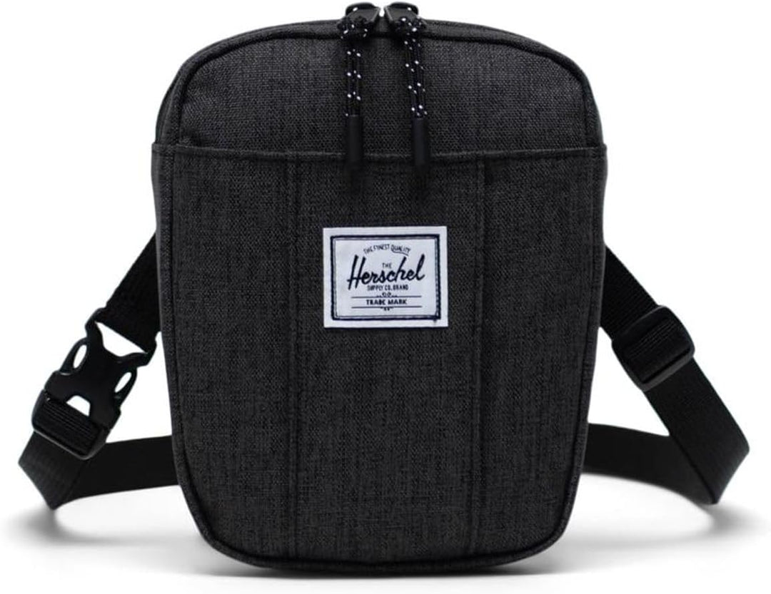 Herschel Unisex Cruz Umhängetasche Einheitsgrösse Black Crosshatch, Einheitsgrösse Black Crosshatch
